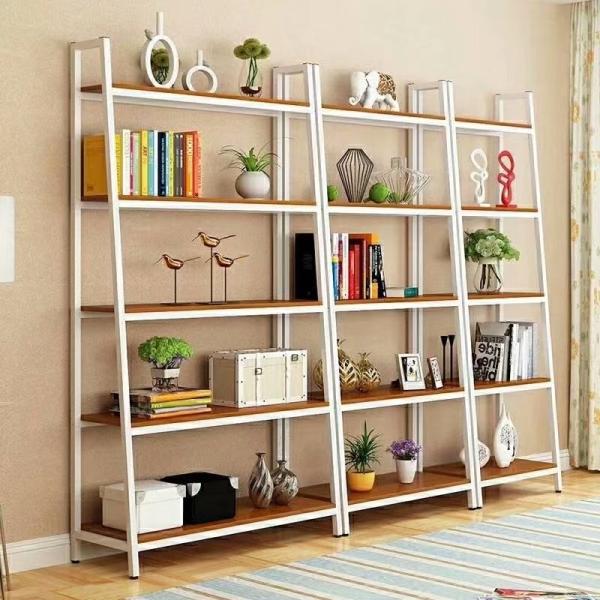 Industrial Wood And Metal Shelves , Heavy Duty Metal Steel Iron And Wood