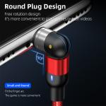 540 Degree 3A Magnetic Micro USB Quick Charging Cable
