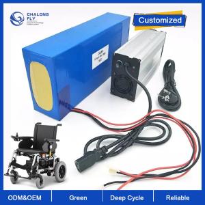 Wholesale LiFePO4 Lithium Battery Rechargeable OEM ODM 24V 36V 48V 60V 50AH 100AH Mobility Electric Scooter Lithium Battery Packs from china suppliers