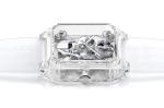 Transparent / Blue / Green Round Square Oval Sapphire Watch Case Durability