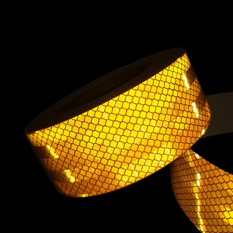 Acrylic Self Adhesive Retro ECE104 Tape Reflective Vehicle Conspicuity Tape