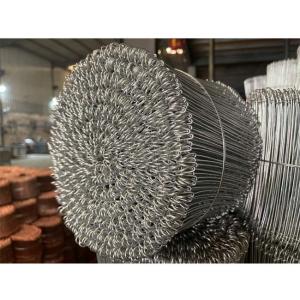 China 304 Stainless Steel Double Loop Rebar Tie Wire 16 Gauge 1.5mm Dia on sale