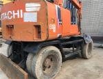 used hitachi ex60wd-1/hitachi ex60wd-2 wheel excavator/japan hitachi wheel