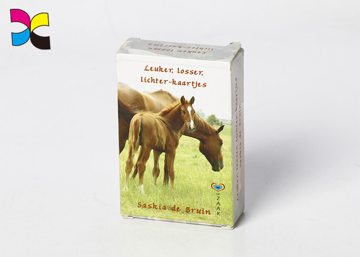Full Color Printing 350g Offset Paper Playing Card / Personalized Printable Cards