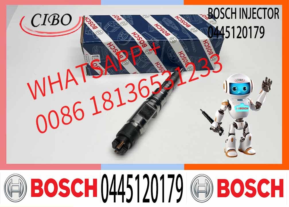 High Quality New Diesel Fuel Injector 0445120179 Common Rail Fuel Injection Nozzle 3005 555 C91