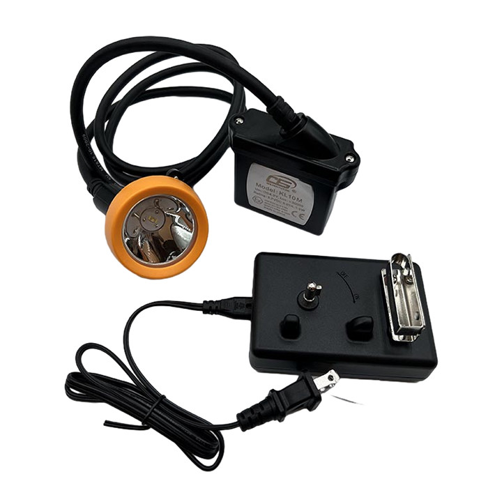 Golden Future KL10M Rechargeable Miner Lamp 25000Lux Low Power Indication IP68