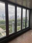 Customized Height Aluminium Bi Folding Doors Powder Coated Residential Bifold