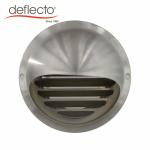 Wiredrawing Round Metal Air Vents Air Outlet Venting Hood Air Outlet 4 Inch