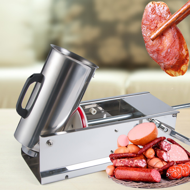 Manual Horizontal Sausage Filler Odm Service For Household Sausage Making