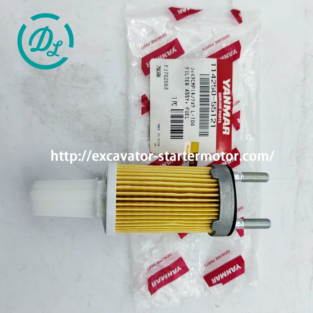 114250-55121 L400N L100N L100EE Fuel Filter Assembly Yanmar Filter