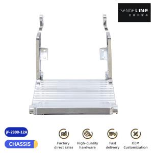 Wholesale Aluminum Alloy barber chair footrest Electroplated Color Titanium Plated Gold Foot Tread Trim Hair Chair Accessories from china suppliers