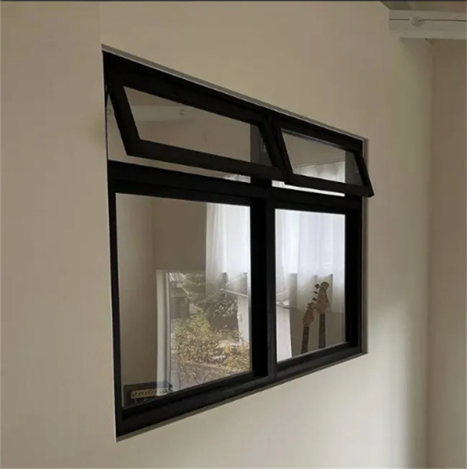 Horizontal Opening Aluminum Alloy Frame Commercial Skate Window for Residential House