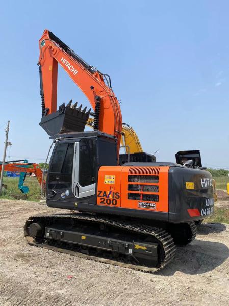 Used Hitachi ZX200 Excavator Durable Hydraulic Crawler Excavator for Constructio