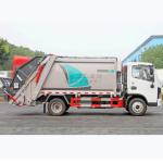 120HP Carbon Steel Garbage Truck Remote Control Garbage Truck