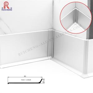 Wholesale 2.7m Powder Coated Aluminium Skirting Waterproof For Kitchen from china suppliers