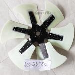 Construction Machinery Accessories 6D125 6D140 Excavator Fan Blade 600-633-7850
