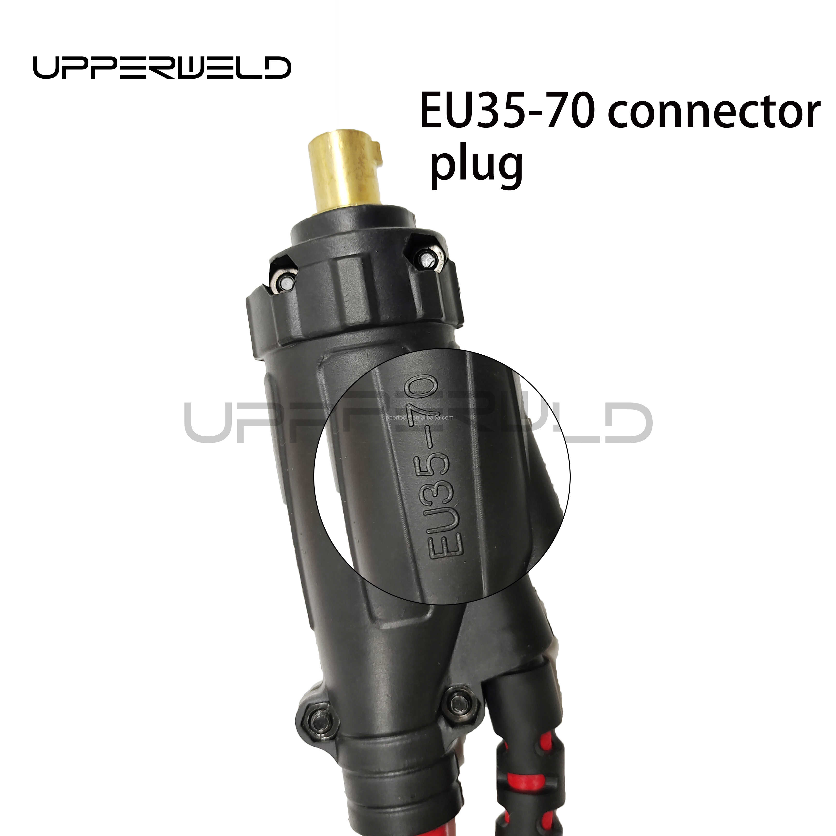 Air Cooled WP26 TIG Welding Torch Parts for 4m Cable Length and Flexible Head Body