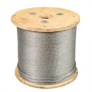 Wholesale 1/2 Inch Galvanized and Ungalvanized Steel Wire Rope 6X19 Iwrc with Tolerance ±1% from china suppliers