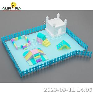 Wholesale Kids Soft Play Set Climber Indoor Play Equipment Eco Friendly Foam Toys Green from china suppliers