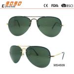 Classic culling fashion metal sunglasses ,UV 400 Protection Lens,suitable for