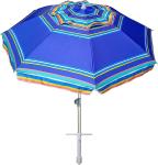 Heavy Duty High Wind Beach Umbrella Parasols Sand Anchor & Tilt Sun Shelter, UV