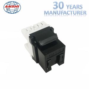 Wholesale Press Fit PC Material CAT6 RJ45 Tool Free Keystone Jack from china suppliers