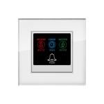 220V AC Hotel Door Plate Multi Material Frame Self Contained Power 0.3W