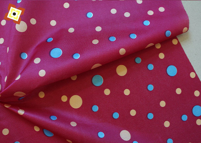135gsm Spot Tie Dyed Mattress Quilting Fabric Geometric Printing
