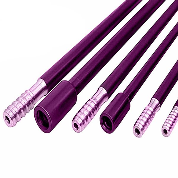 T38 Threading Drill Rod 3660mm Length MF Drill Rod Mining Drill Pipe Manufacturer