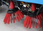 350mm Length Red Nylon Bristle Airport Runway Road Sweeper Strip Brush