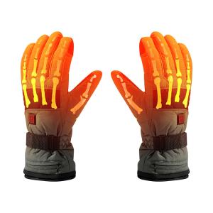 Wholesale 7.4V Lithium Battery Rechargeable Heated Gloves Electric 2200mah Smart USB Fishing Winter Ski Waterproof from china suppliers