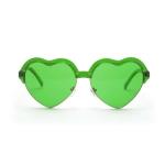 Sun Glasses Women Heart Uv400 Glasses Trendy Sunglasses Light Enhancing Glasses