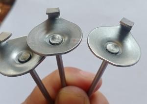 Wholesale 12ga Stainless Steel Lacing Anchors With Self Locking Washers To Fasten Insulation Blankets from china suppliers