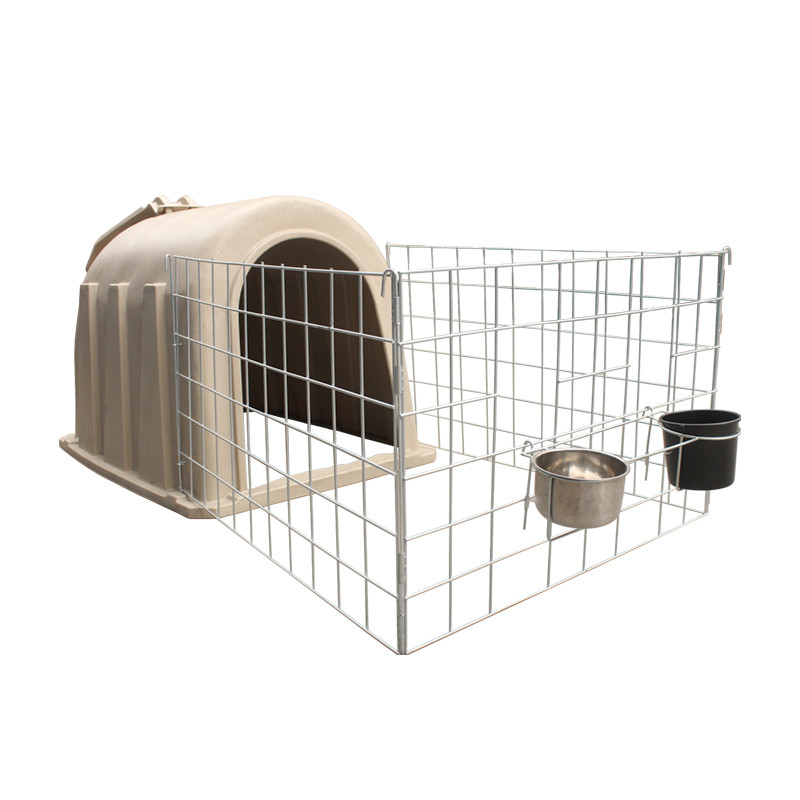 Calf Housing Optional Fence Dairy Calf Hutches For Calves , Sheep , Goats