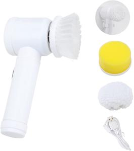 Wholesale ABS Electric Spin Scrubber Rechargeable With 3 Brush Heads from china suppliers