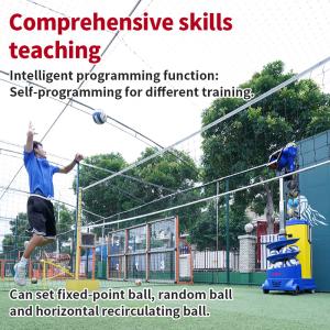 Wholesale SGS Standard Outdoor Volleyball Shooting Machine With 30pcs Balls from china suppliers