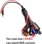 19 In 1 Lipo Battery RC Charger Cable Practical Multifunctional