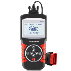 Wholesale Auto Diagnostic Tool For 12V Trucks Cars Engine Scanner For OBDII Cars KW820 from china suppliers