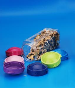 Wholesale PET Plastic Storage Canisters High Durability Food Grade Material 560Ml from china suppliers