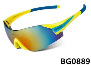 Wholesale BG0889 Hot Men Outdoor Cycling Eyewear Sport Sunglasses UV400 Bicycle Bike Glasses Motorcycle Racing from china suppliers