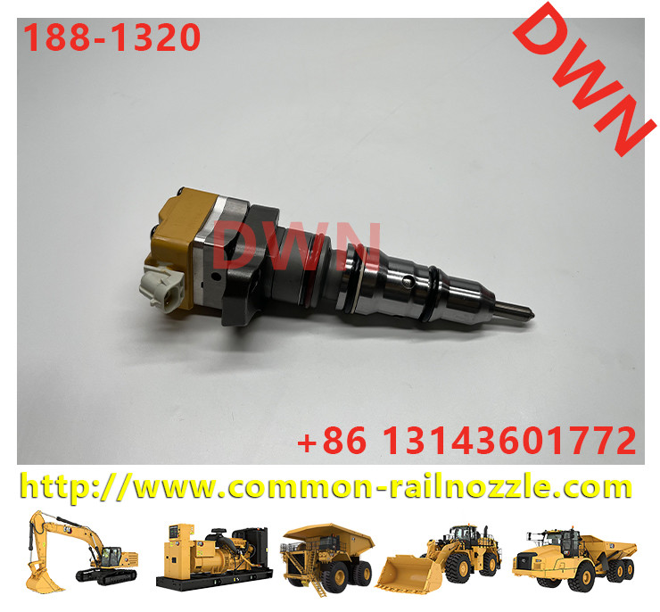 C-A-Terpiller Common Rail Fuel Injector 198-6605 1986605 178-6432 188-1320 Excavator For 3126B/3126E Engine