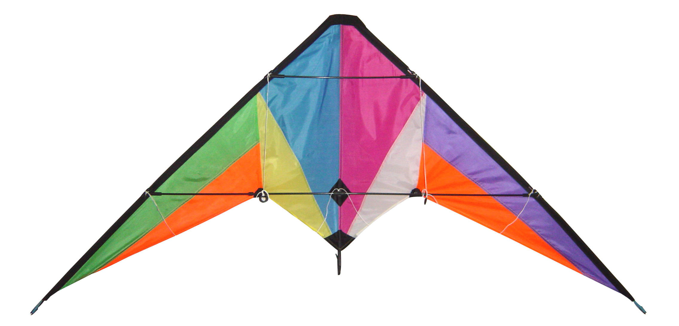 Kite fans delta sports kite , stackable stunt kite for performance