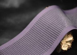 Wholesale Printed 3D Raised Silicone Stripes Elastic Webbing Band Non Slip For Clothing from china suppliers