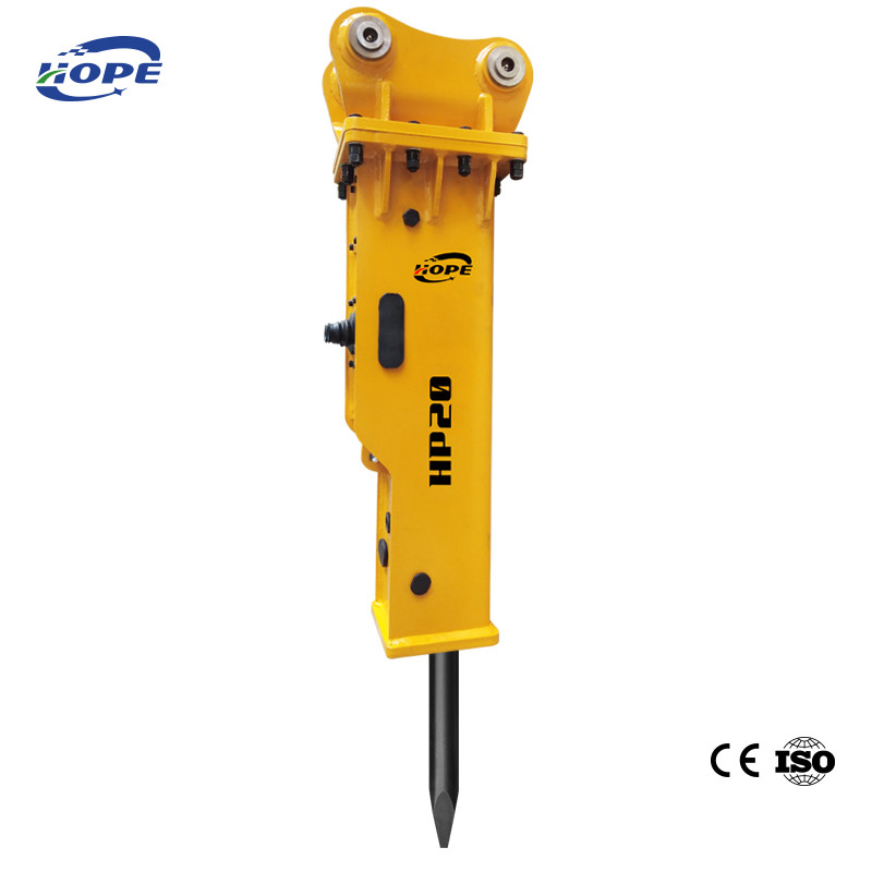 Komatsu Digger Hydraulic Rock Breaker Attachment Alloy Steel 10-15 Ton100