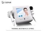 RF skin lifting beauty instrument radio frequency machine for face lifting and