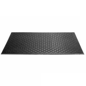 Wholesale Commercial Rubber Mat With Drainage Holes Kitchen Dog Bone Mat With Bevel Edge from china suppliers