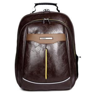 Wholesale Water Resistant Brown Leather Backpack , Softback Leather Rucksack Bags from china suppliers