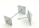 Hvac Parts 50mm Self Adhesive Insulation Hangers Aluminium