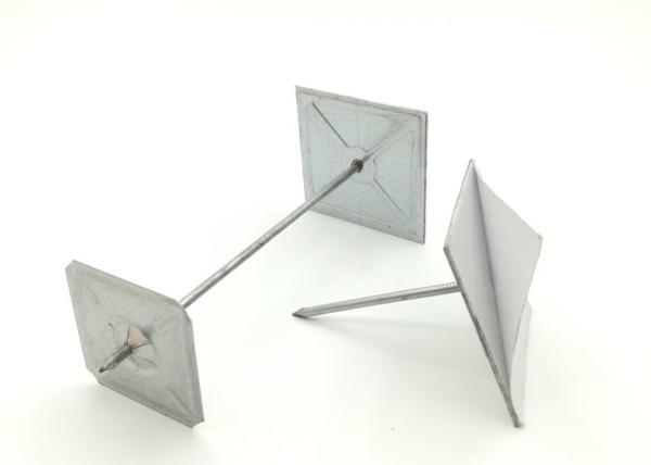 Hvac Parts 50mm Self Adhesive Insulation Hangers Aluminium