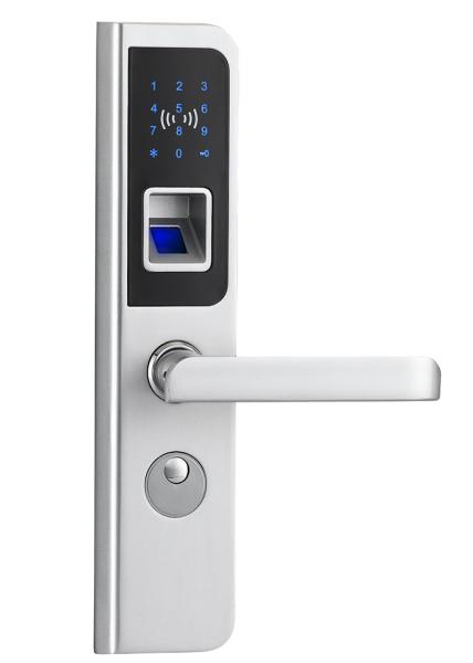 Digital Biometric Fingerprint Electronic Door Lock 60mm Backset 68mm Center